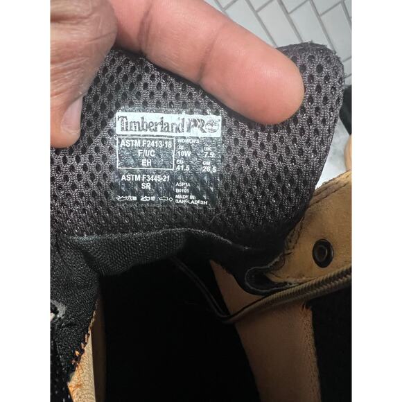 Timberland PRO TiTAN EV 6” Women’s Waterproof Work Boots 10W Composite Toe - Picture 12 of 15